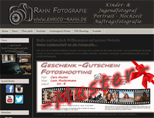 Tablet Screenshot of enrico-rahn.de